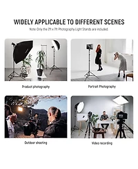 Neewer Photography Light Stand with 7 Feet, 210cm