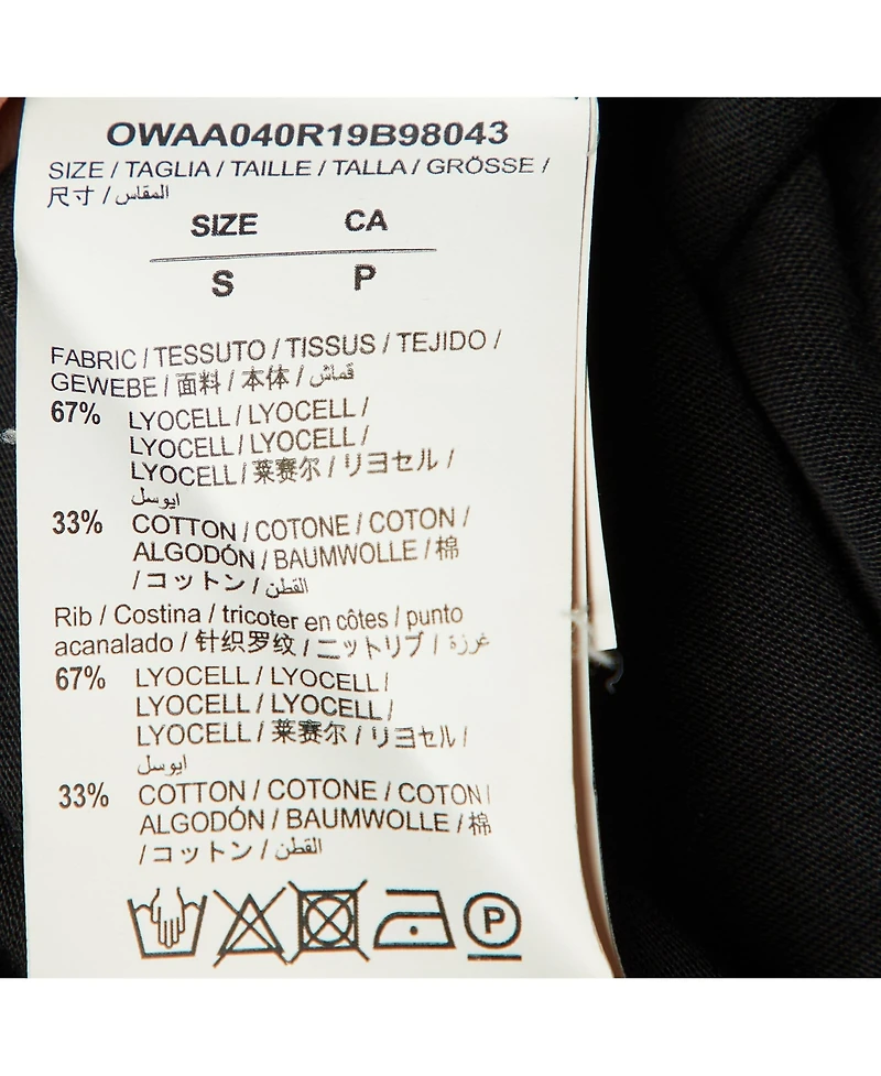 Pre-Owned Off-White Women's Flowers Logo Graphic T-Shirt