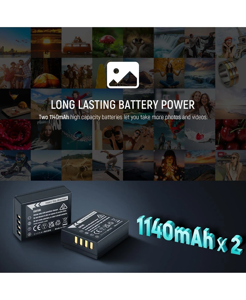 Neewer Np-W126 Camera Battery and Charging Accessory for Fujifilm X100 Vi