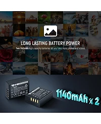 Neewer Np-W126 Camera Battery and Charging Accessory for Fujifilm X100 Vi
