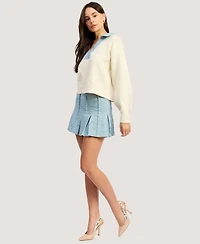 En Saison Women's Dominique Mini Skirt