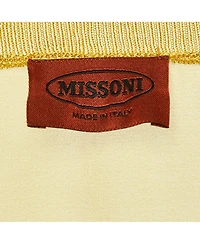 Pre-Owned Missoni Women's Satin-Trim Crepe Tank Top