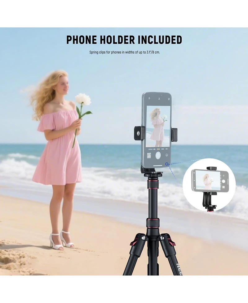 Neewer TP15 Camera Tripod for select iPhone models