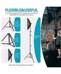 Neewer Photography Light Stand with 13ft, 22lb, 10kg