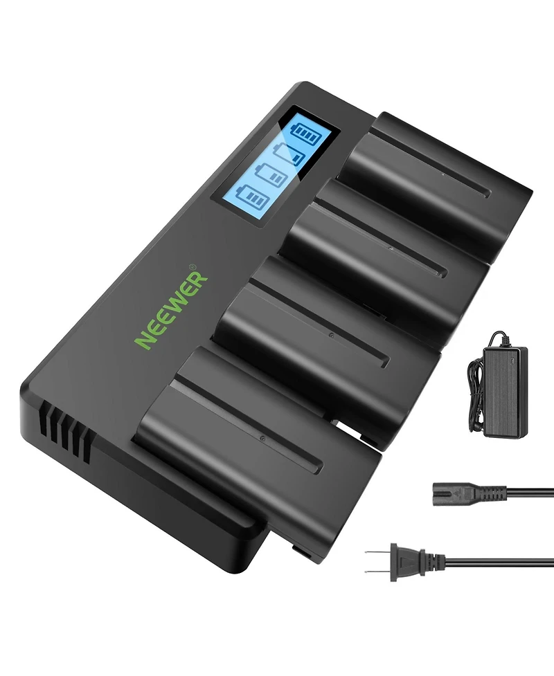 Neewer Np-F550 Led Video Light with 2600mAh for Np-F550/750/770/970 FM500H QM71D QM91D