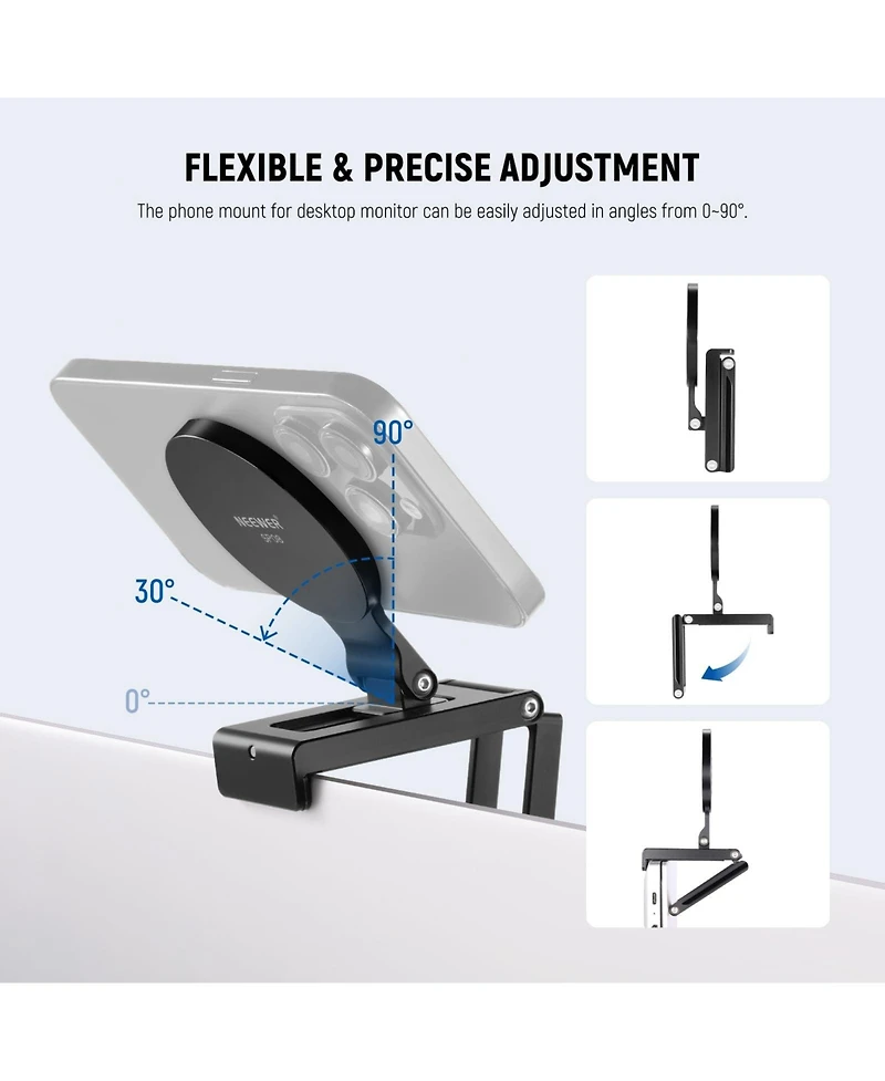 Neewer SP08 Camera Mounting Accessory for select iPhone and Android mobile devices
