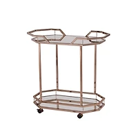 Augusta Home Ari Art Deco Bar Cart