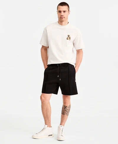 Hugo by Boss Men's Dima Pull-On Drawstring Shorts, 7" Inseam