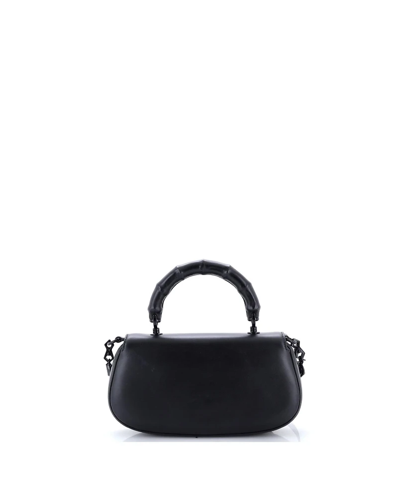 Pre-Owned Gucci Medium Bamboo Diva Top Handle Bag Leather