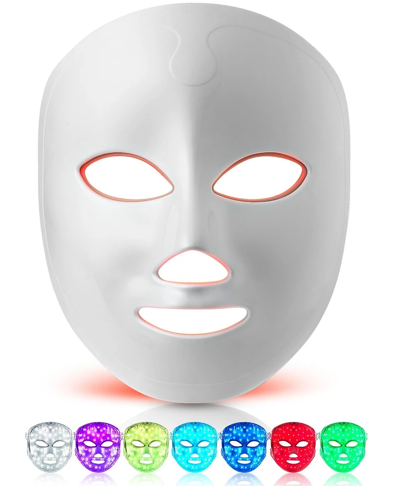 Lovery 7-Color Led Light Therapy Facial Mask for Radiant Skin