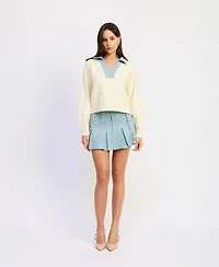 En Saison Women's Dominique Mini Skirt