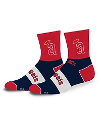 Starter Men's and Women's Los Angeles Angels Trifecta Throwback Mid-Crew Socks