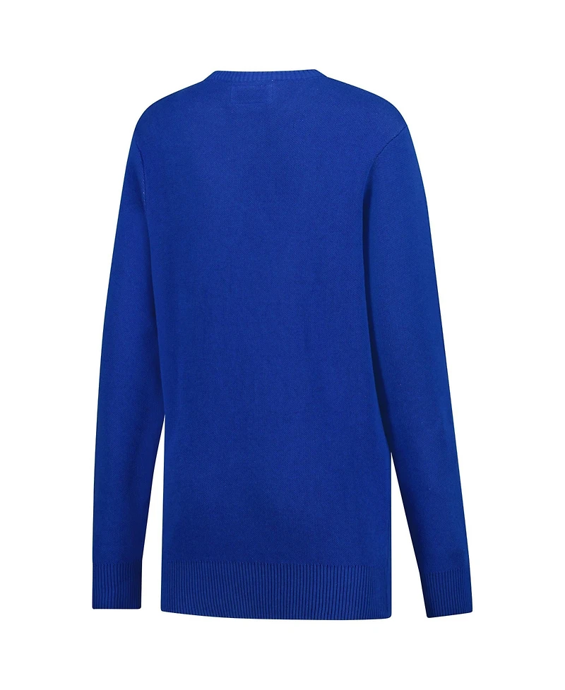 Uscape Apparel Men's and Women's Royal Kentucky Wildcats Renew Knit Vintage Sweater