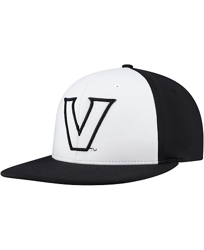 Uscape Apparel Men's and Women's White Vanderbilt Commodores Logo Flex Hat
