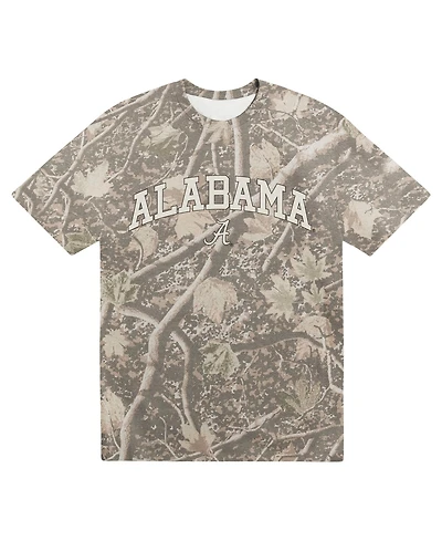 Uscape Apparel Men's Camo Alabama Crimson Tide Back Bay Heavyweight T-Shirt