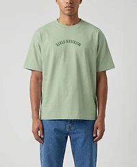Uscape Apparel Men's Green Michigan State Spartans Upside Down Embroidered Vintage Heavyweight T-Shirt