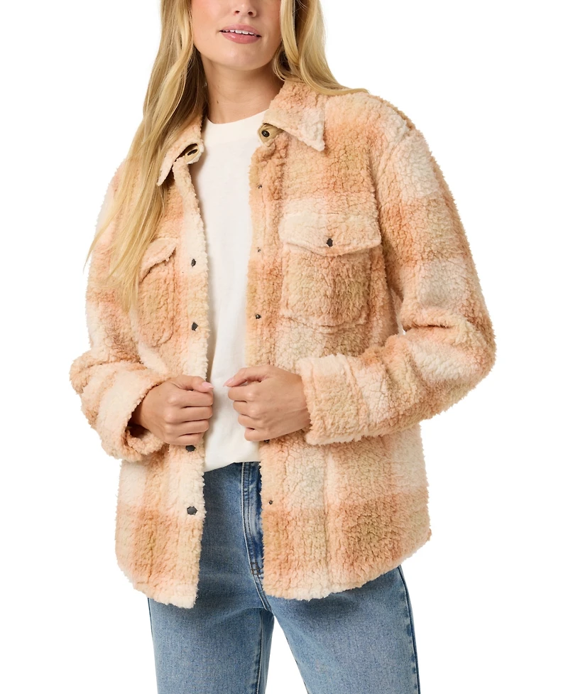 O'Neill Women's Zuma High Pile Snap-Front Jacket