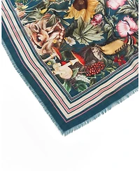 Fable England Women's Botanical Long Scarf