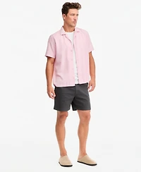 Sun + Stone Men's Short-Sleeve Camp James Shirt, Macy's Exclusive