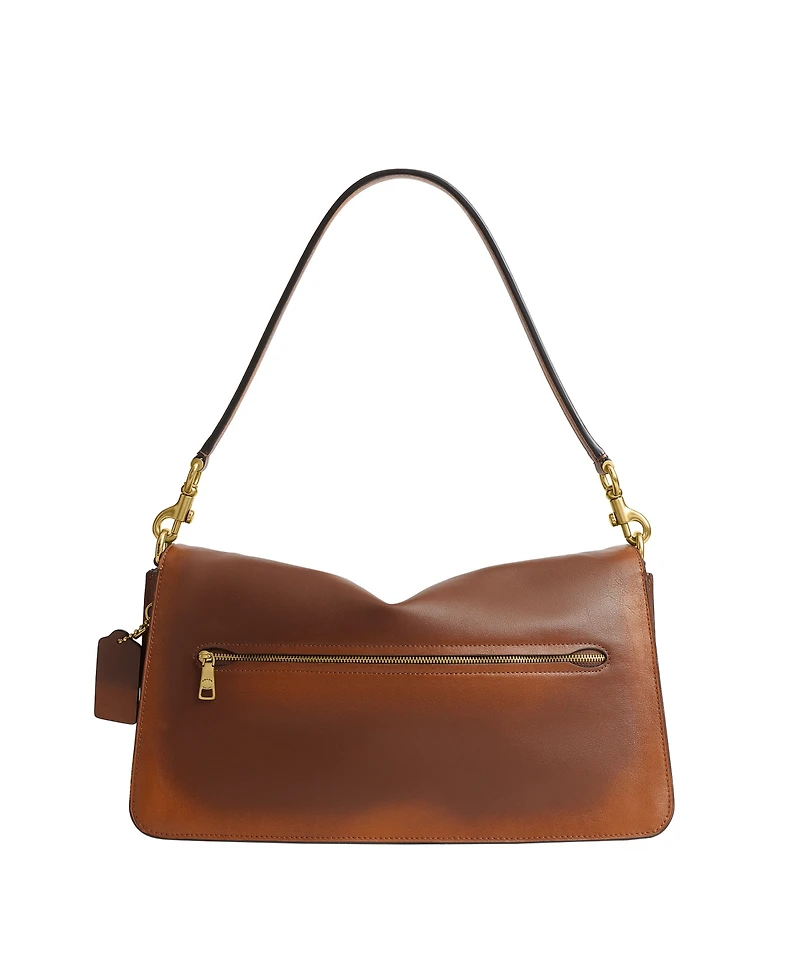 Coach Tabby Loved Leather Large Shoulder Handbag