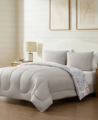 Ishara Damask 3-Piece Comforter Sets
