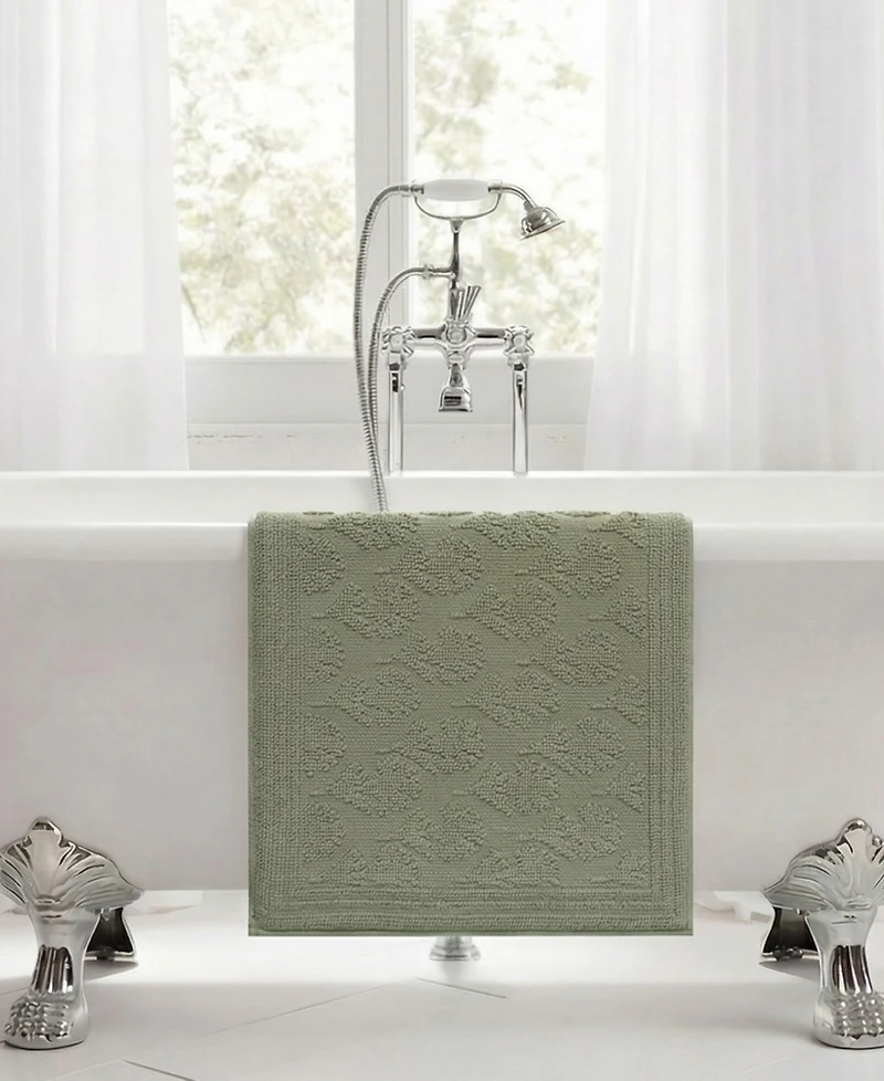 Laura Ashley Beaded Memory Foam Bath Mat, 20" x 32"