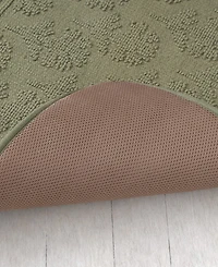 Laura Ashley Beaded Memory Foam Bath Mat, 20" x 32"
