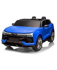 Homfan 24v 2 Seater Licensed Chevrolet Suv Ride On Parent Remote Control Spring Suspension Led Lights Wireless Safety Belt 3 Speeds