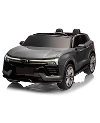 homfan 24V 2-Seater Licensed Chevrolet Suv Ride-On - Parent Remote Control, Spring Suspension, Led Lights, Wireless, Safety Belt, 3 Speeds