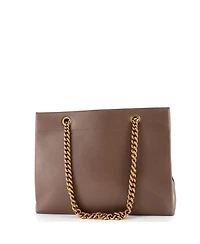 Pre-Owned Balenciaga Medium Duty Free Chain Tote Leather
