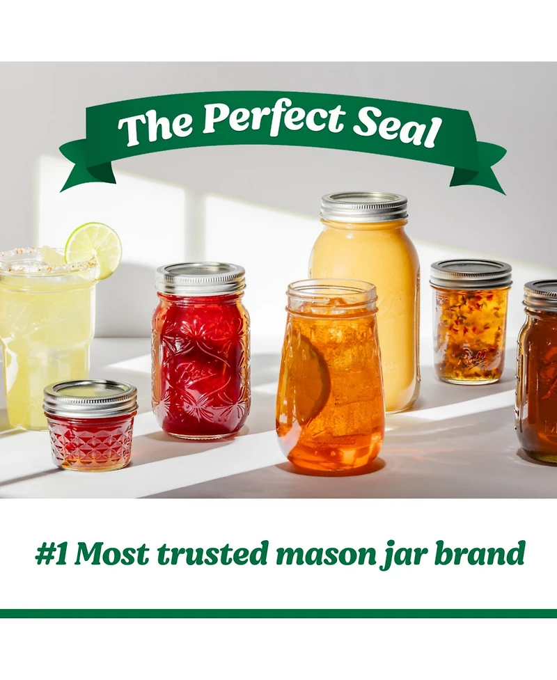 Ball Mason Jar Vacuum Sealer Kit with Handheld Sealer and Jar Seal Lids - Regular Mouth