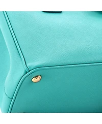 Pre-Owned Prada Galleria Double Zip Tote Saffiano Leather