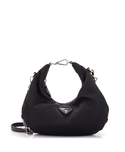 Pre-Owned Prada Small Re-Edition Shoulder Bag Tessuto