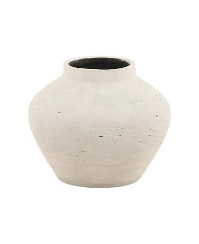 Dovetail Furniture, Selene Cement Outdoor Vase