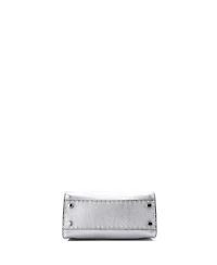 Pre-Owned Fendi Mini Selleria Peekaboo Bag Leather