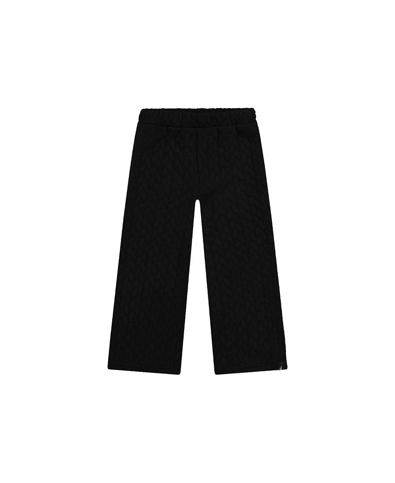 Deux par Toddler Girl 2T-5T Wide Leg Jacquard Pants