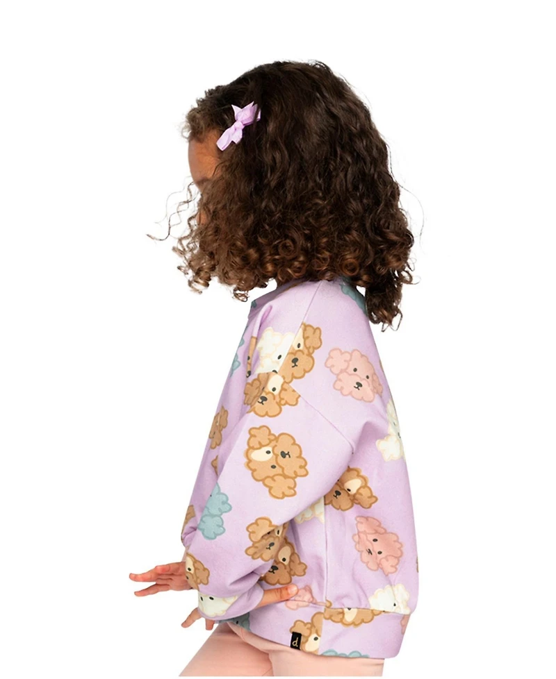 Deux par Toddler Girls' (2T-5T) Printed Sweatshirt