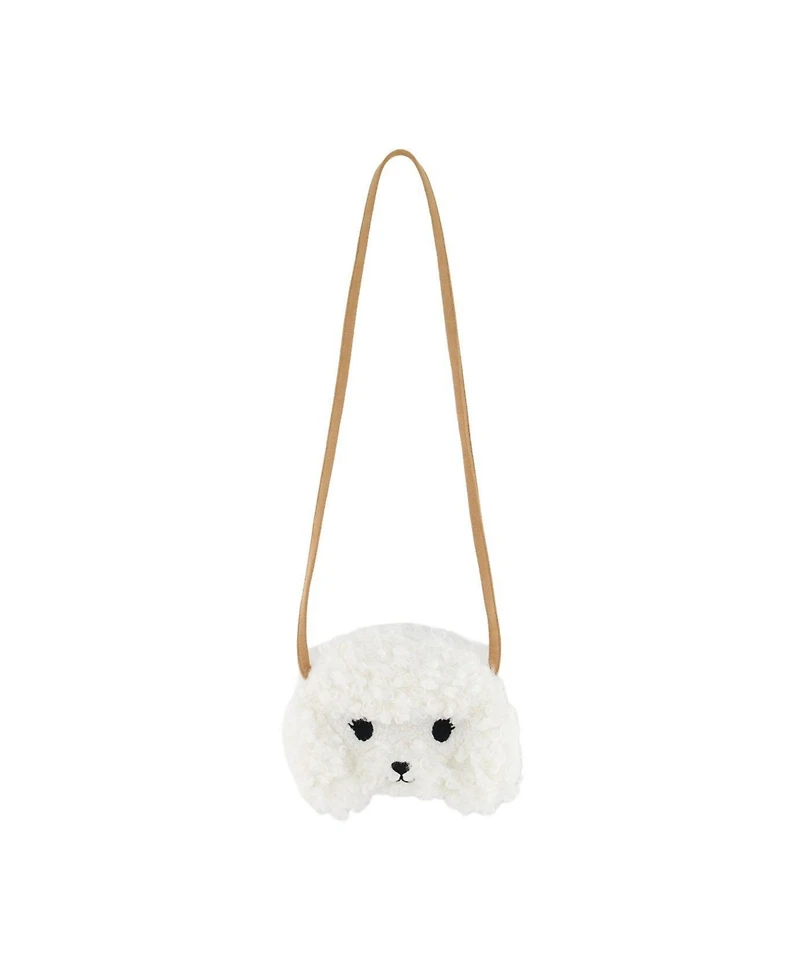 Deux par Deux Poodle Faux Fur Crossbody Bag