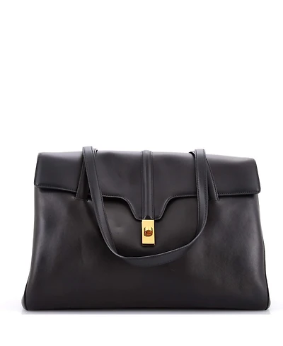 Pre-Owned Celine Large Soft 16 Bag Smooth Calfskin