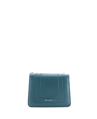 Pre-Owned Bvlgari Small Serpenti Forever Square Shoulder Bag Leather