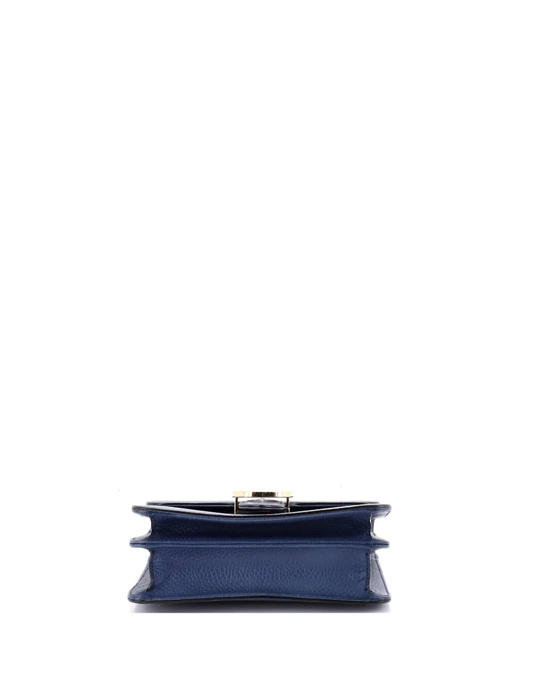 Pre-Owned Gucci Small Interlocking Shoulder Bag Leather