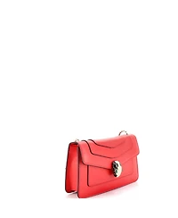 Pre-Owned Bvlgari Small Serpenti Crossbody Bag Leather