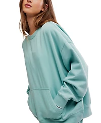 Free People Women's Slow It Down Pullover Sweatshirt