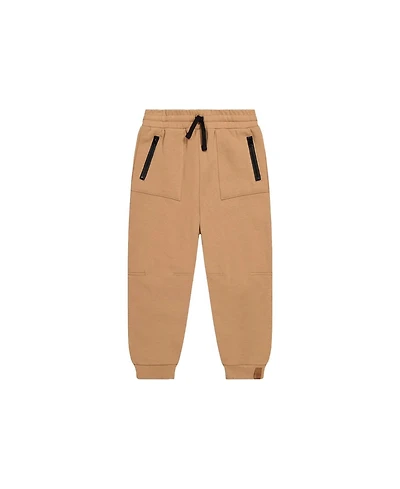 Deux par Deux Toddler Boys 2T-5T Fleece Sweatpants with Pockets
