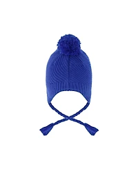 Deux par Deux Toddler Boy(2-4)Winter Peruvian Knit Hat with Pompom