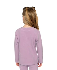Deux par Toddler Girl (2T-5T) Brushed Rib Crew Neck Top