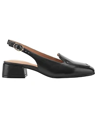 Easy Spirit Women's Farida eFlex Leather Moc Toe Buckle Pumps