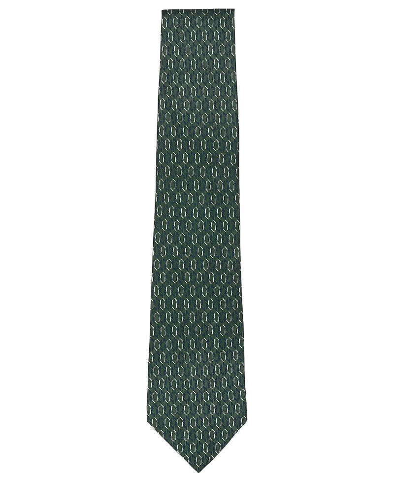 B by Brooks Brothers Men's Geometric Classic Tie