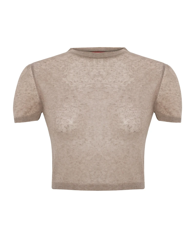 Pcfg Women's Relaxed-Fit Short-Sleeve Knit Top