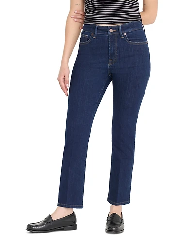 Good American Women's Mid-Rise Straight-Leg Jeans, Regular & Plus